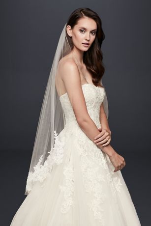 Lace Wedding Dress with Veil